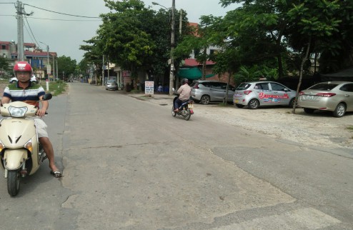 Bán gấp lô đất KINH DOANH lô góc, vỉa hè, ô tô tránh, khu đấu giá Tam Đồng Mê Linh Hà Nội, DT 96m2 x MT6.5m